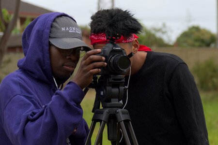 Production team camera