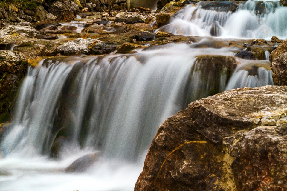 Oberstdorf long exposure water