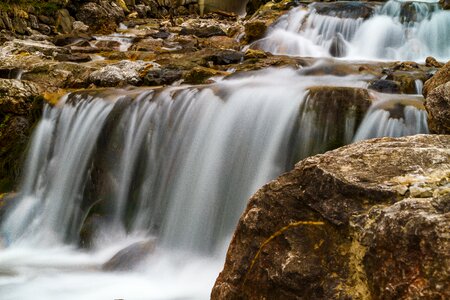 Oberstdorf long exposure water photo