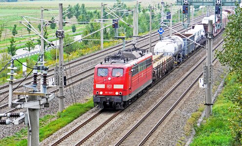 Appenweier freight train electric locomotive photo