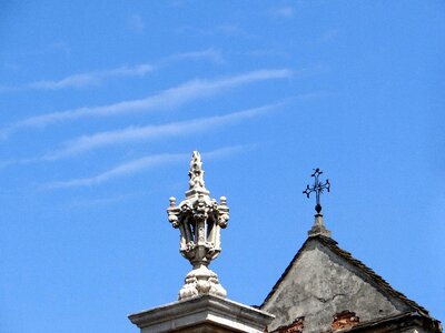 Sky blue monument photo