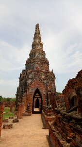 Wat chai wattanaram ayutthaya archaeological site photo