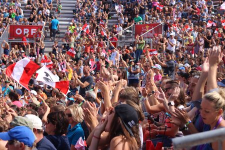 Beach volleyball fans volleyball world cup beach volleyball world cup