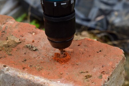 Tools brick drilling