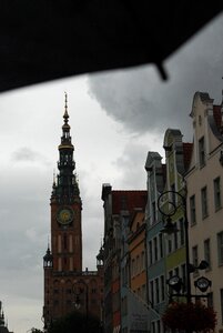 Building cloudy clouds photo