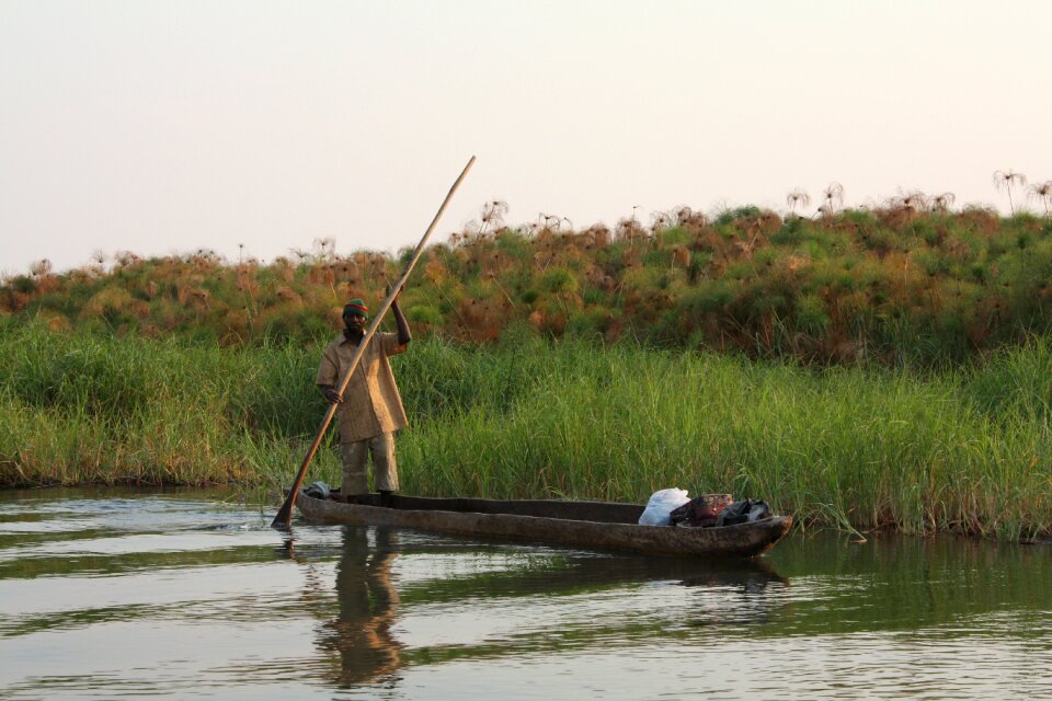 River boat zambezi photo