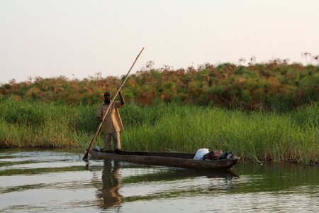 River boat zambezi photo