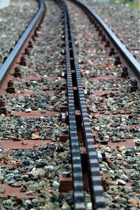 Transport rail traffic railway tracks photo