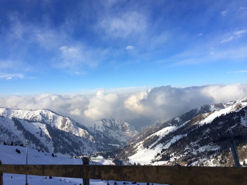 Chimbulak winter almaty