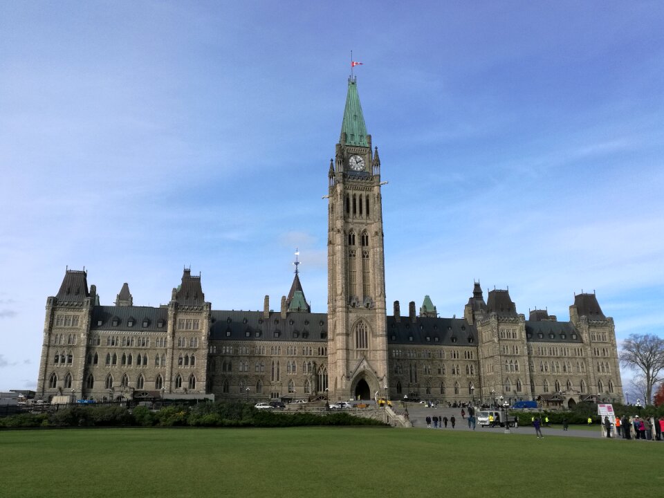 City tall buildings parliament
