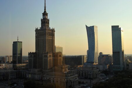 Panorama architecture palace of culture photo