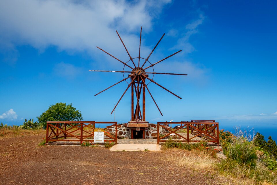 La palma sea island