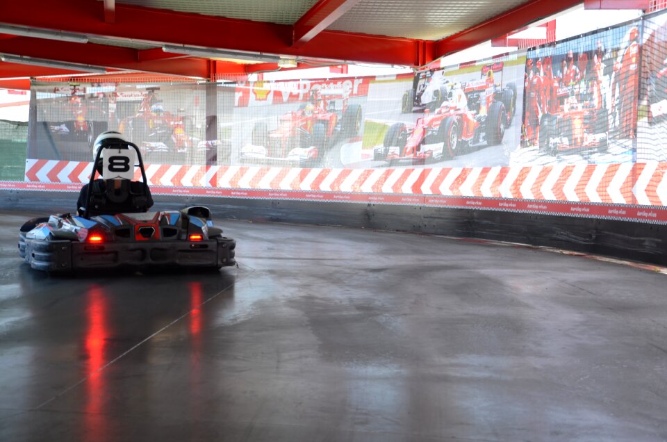 Karting circuit engine