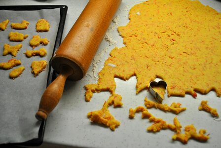 Bakery preparation kitchen photo