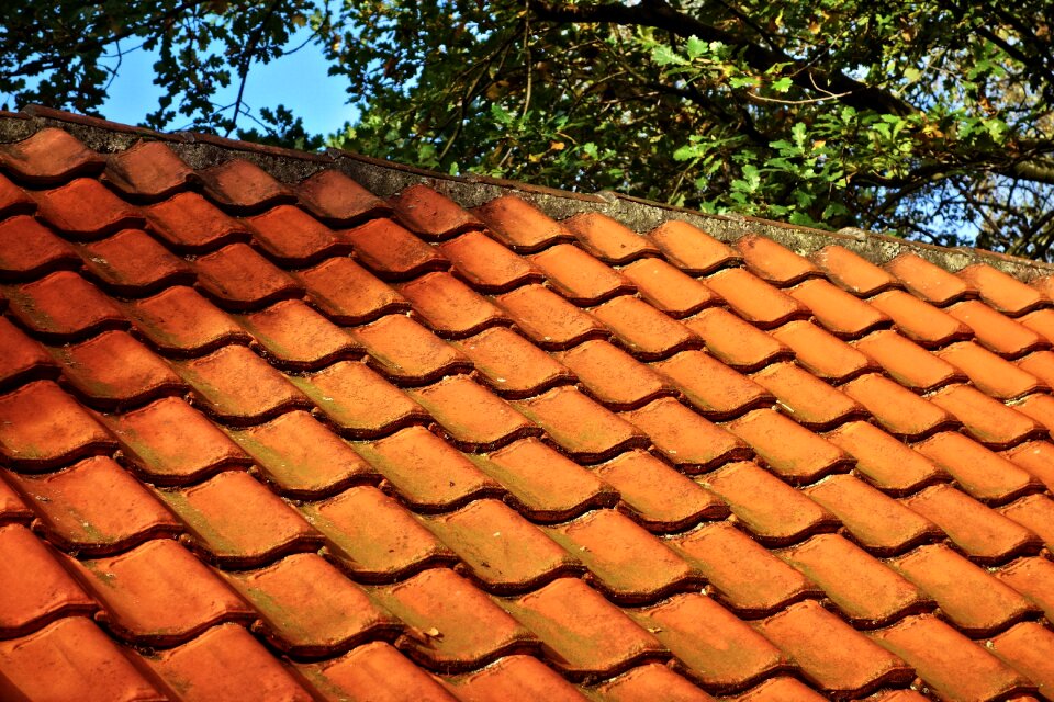 Roofing red roof tiles barn