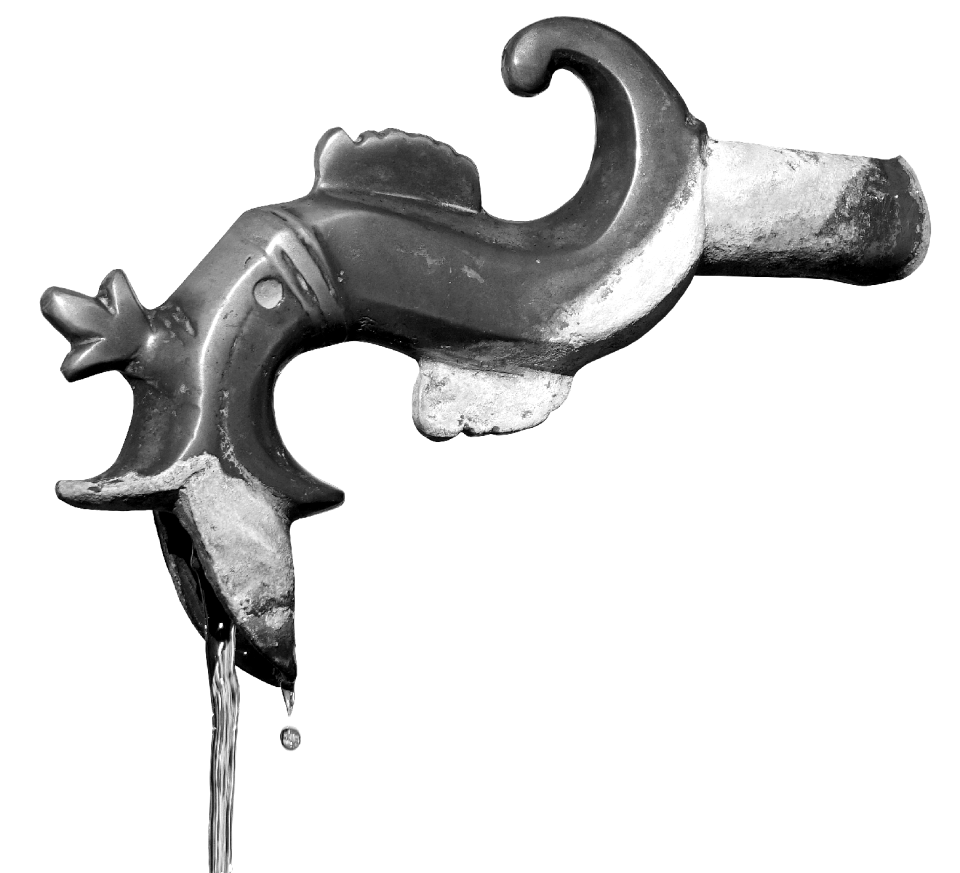 Sculpture metal water jet