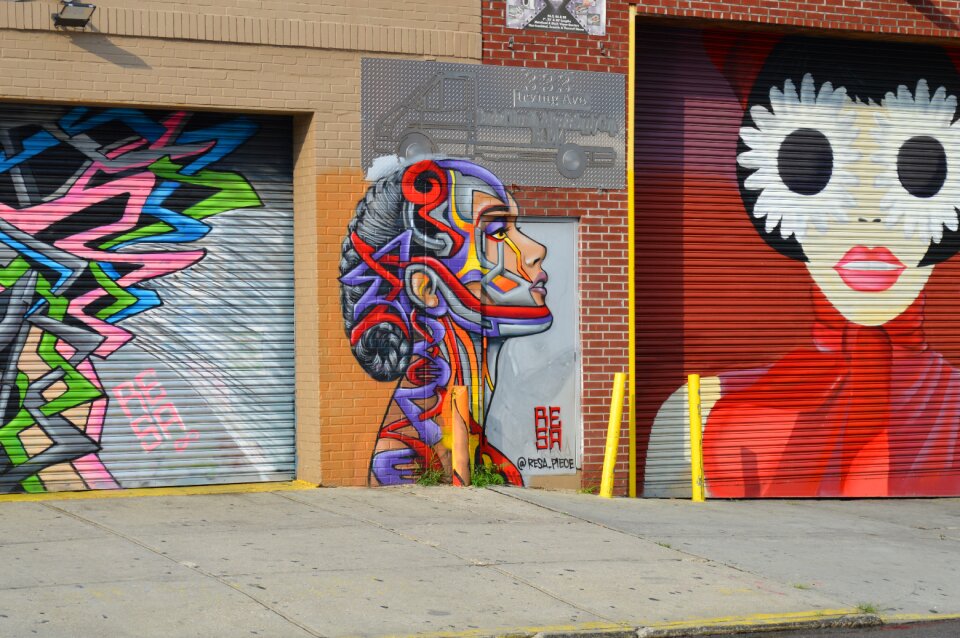 Urban new york graffiti
