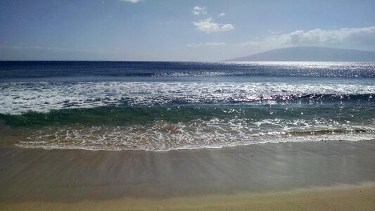 Beach ocean photo