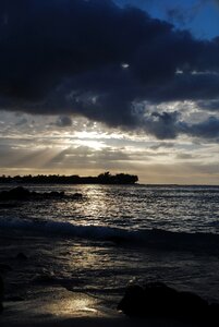 Mauritius wave clouds photo