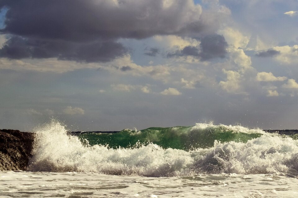 Sea shore autumn