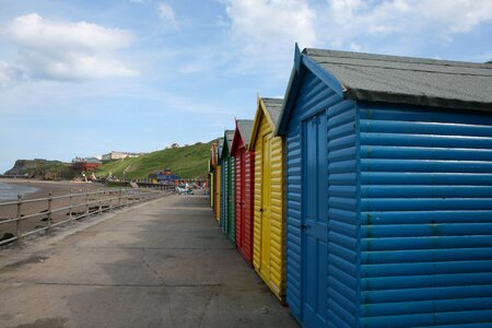 Yorkshire summer seaside photo