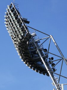Flood light mast lighting stadium