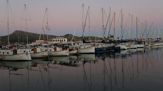 Port summer boat photo