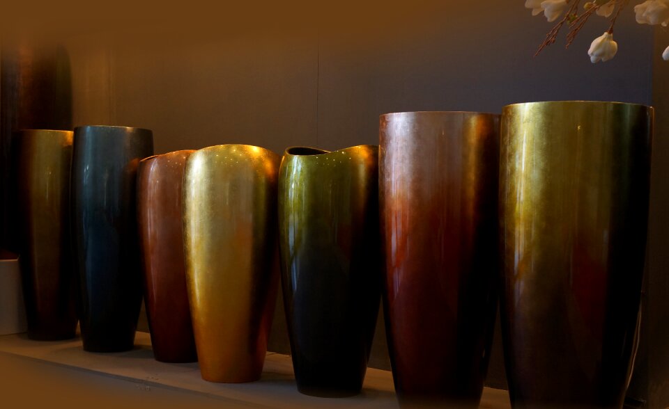 Decorative pots furniture pottery
