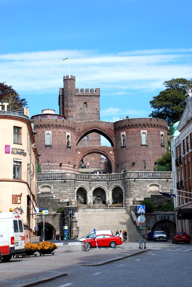 Helsingborg core terrace stairs