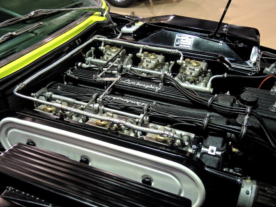 Lamborghini car classic mechanical