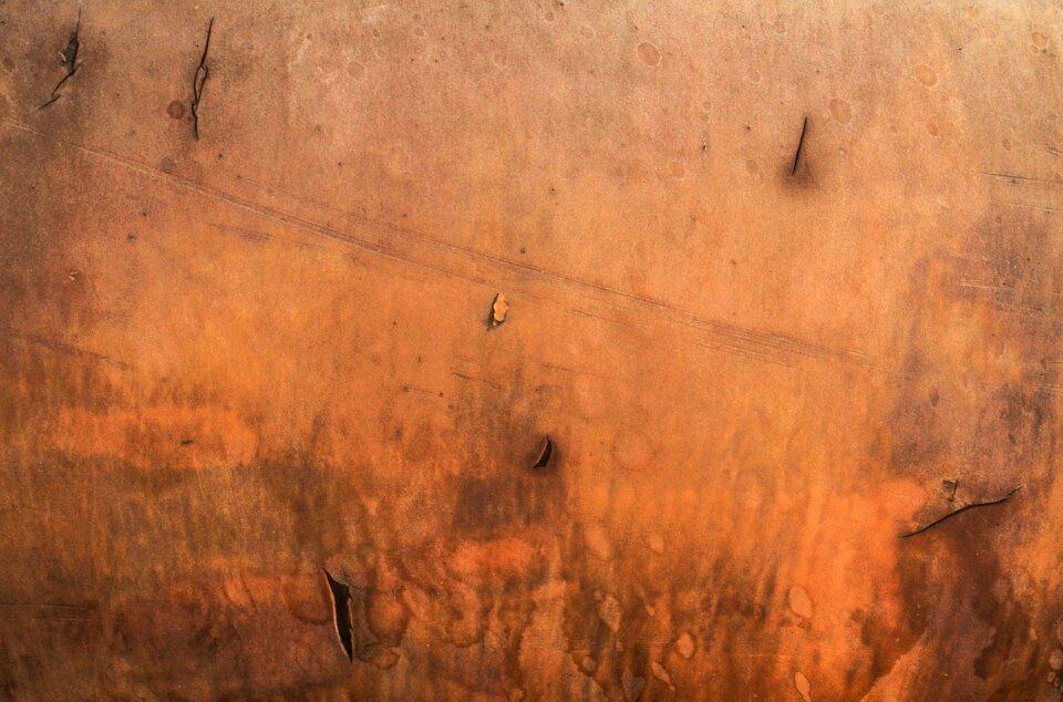 Surface cements worn out wood