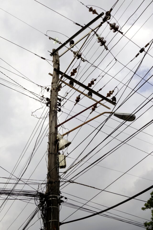 Current electricity power line
