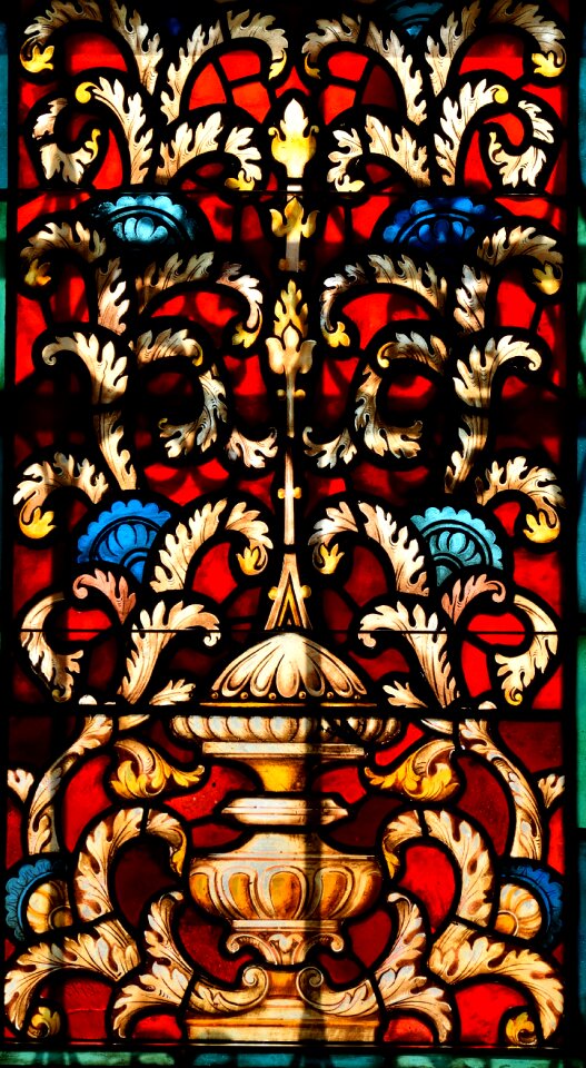 Glass stained church