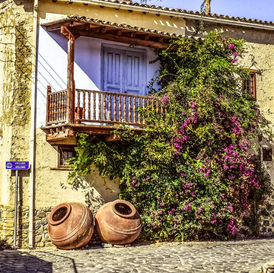 Village street rural