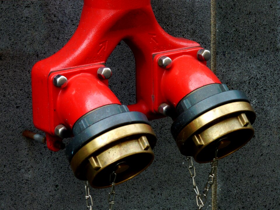 Feuerwehrhydrand water distribution system fire fighting water supply