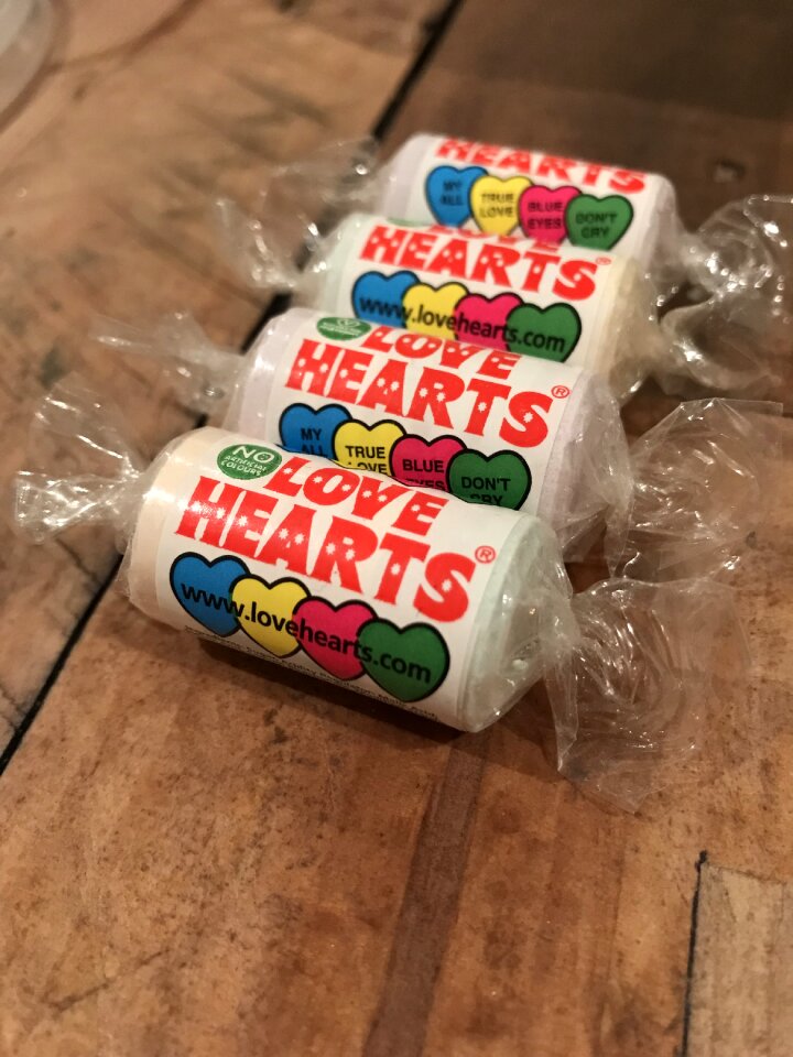 Candy heart sweet