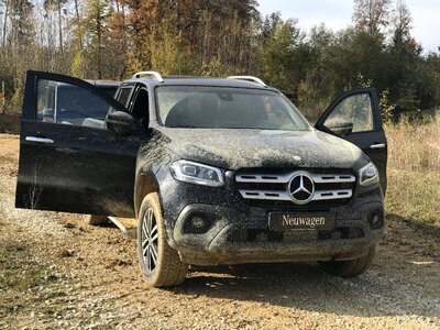 Offroad dirty muddy