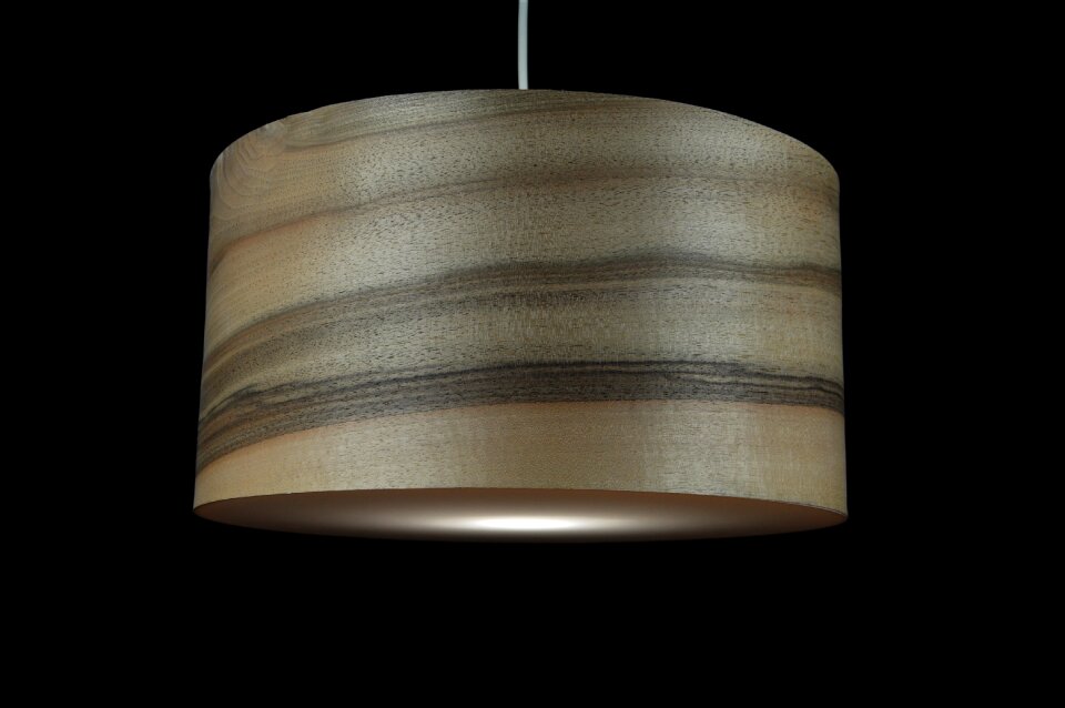 Wood light lamp