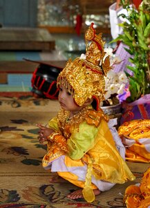 Ceremony myanmar burma photo