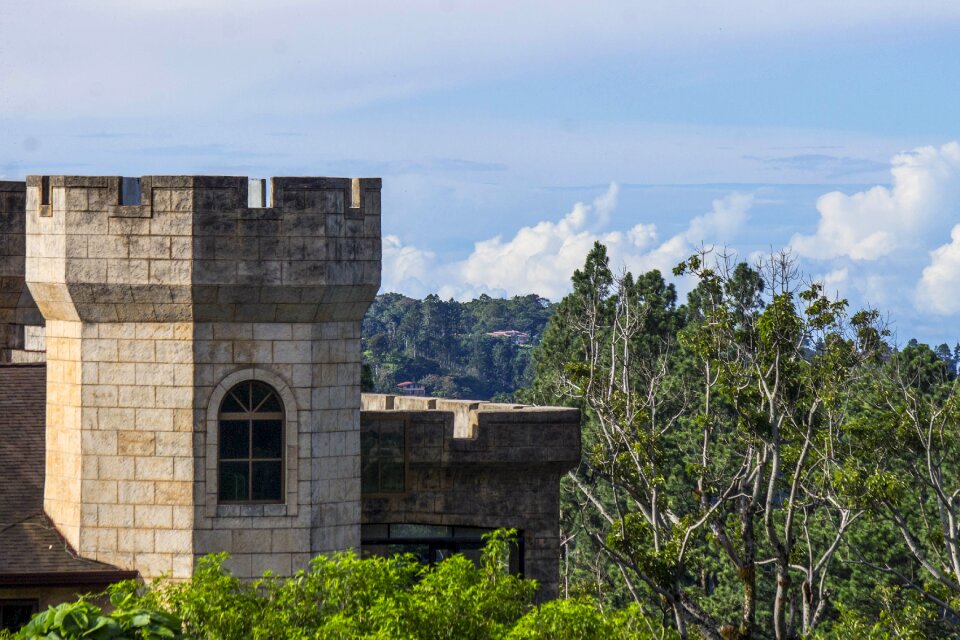 Fortress wall view