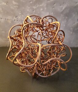 Traditionally copper braid