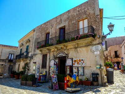 Street village erice