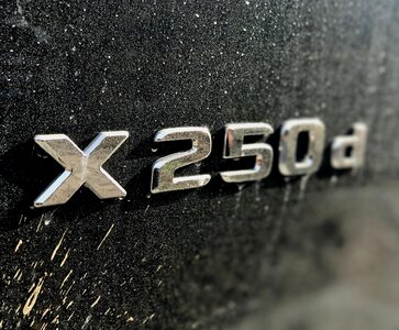 New cars dirty emblem