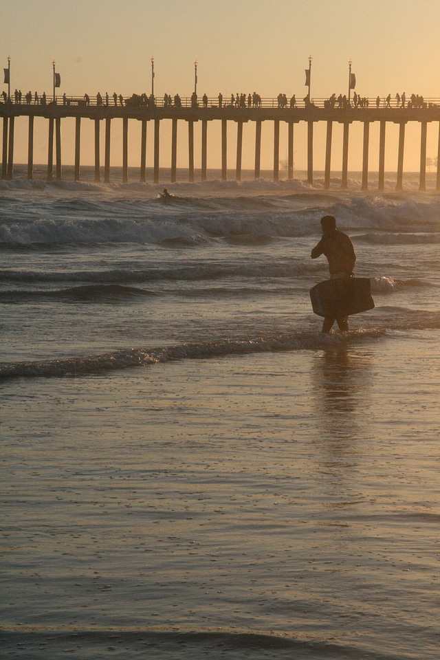 Sand beach people