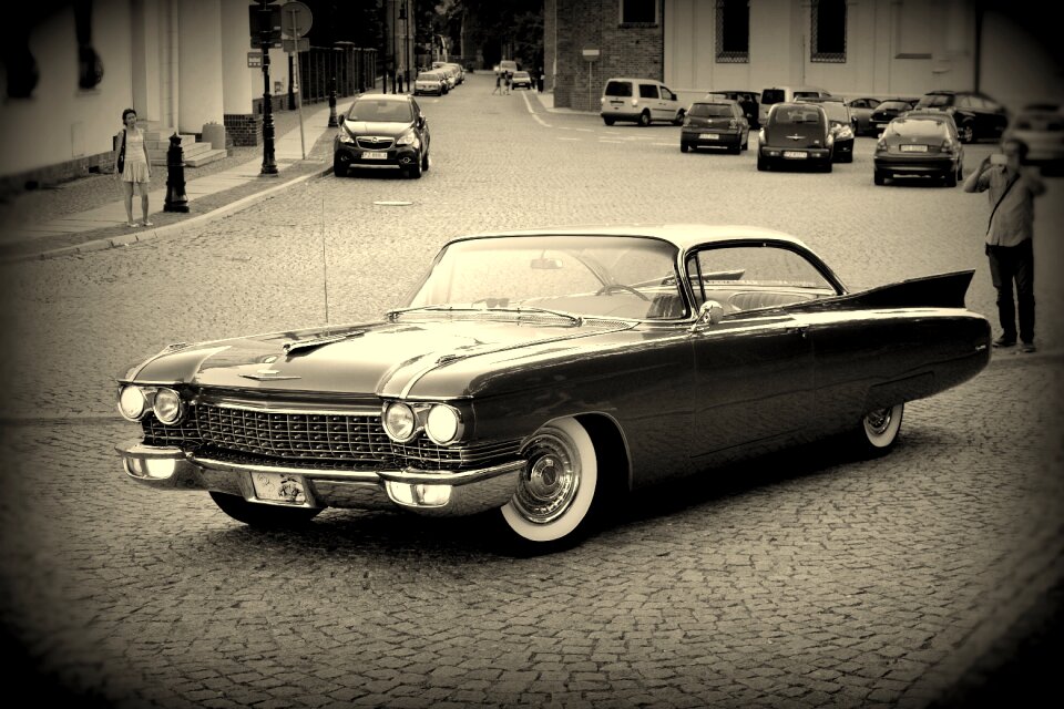 Retro car classic poznan