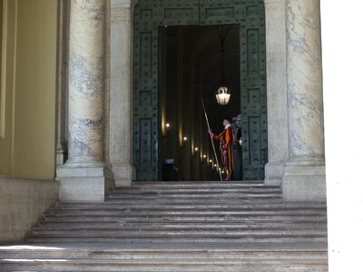 Rome italy guard photo