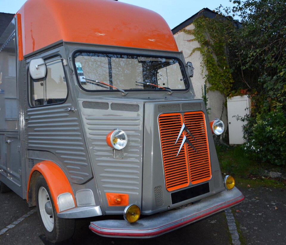 Collection headlights color grey orange