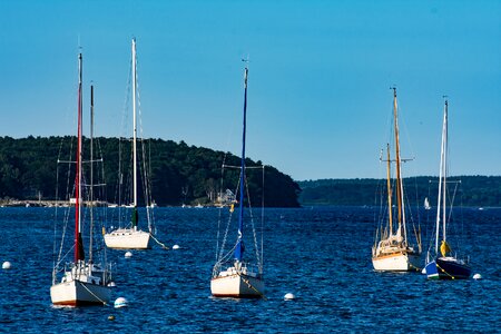 Sea travel ship photo