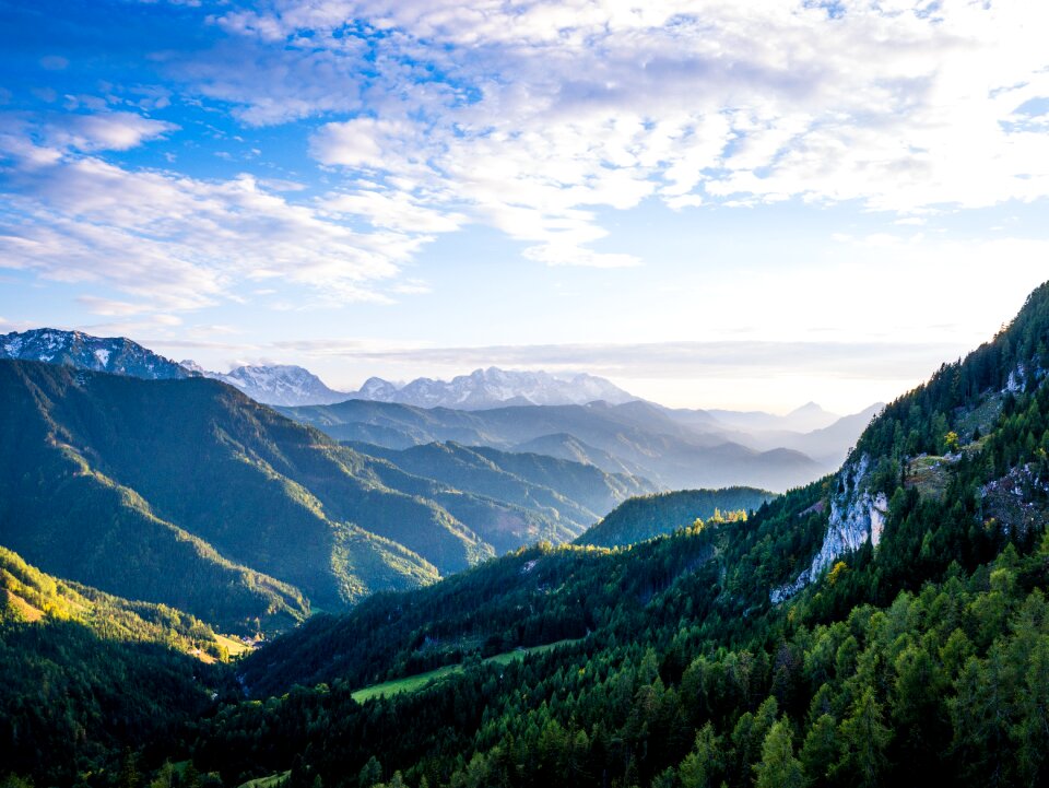 Landscape sky carinthia