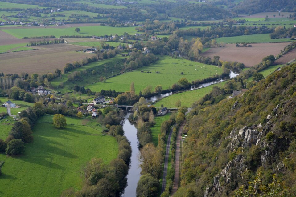 Route suisse normande hiking paragliding